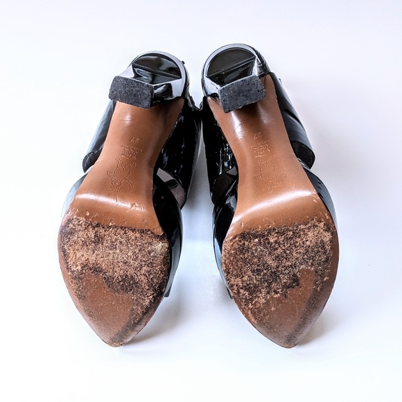 Marni platform patent heels black sandals, 37 - Picture 7 of 8